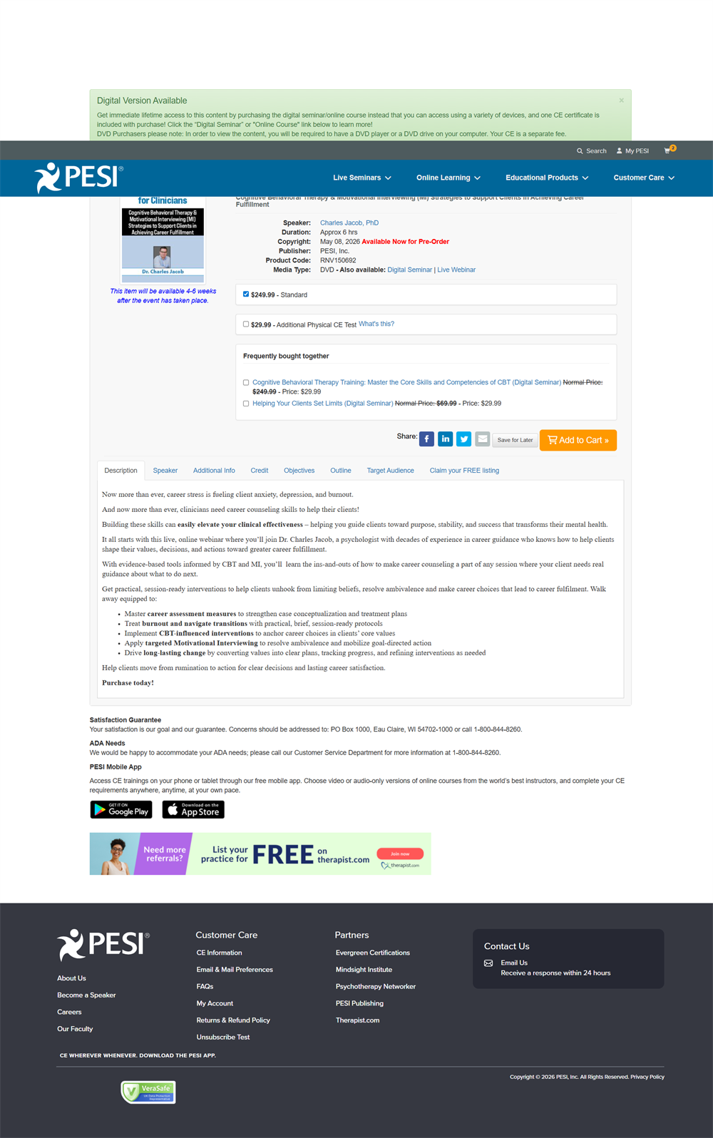 Scott's Online Course Pre-Order Test